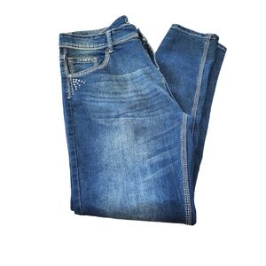 Blue Epic Women's Jeans Size 16